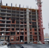 Ход строительства дома 4.4 в ЖК Первый Академ -