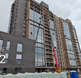 Ход строительства дома 1.2 в ЖК Наследие -