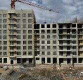 Ход строительства дома корпус 1 в ЖК Счастье в Кольцово -