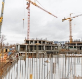 Ход строительства дома 1 в ЖК Оригана -