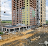 Ход строительства дома 1, 2 этап в ЖК Дыши -