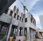 Ход строительства дома 1 в ЖД Парковый -