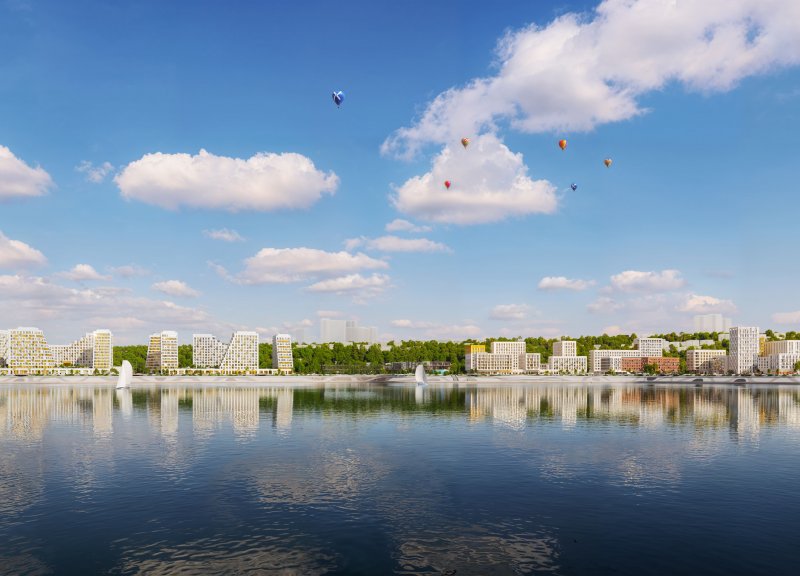 Дом № 2 в СТАТУС на Гребном канале от GloraX - фото 1