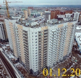 Ход строительства дома 10 в Микрорайон Нанжуль-Солнечный -