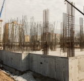 Ход строительства дома 114ю, поз.2, 1 этап в ЖК Флора (FLORA) -