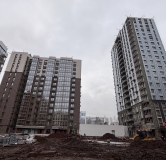 Ход строительства дома секция 2.1,2.2 в ЖК Премьер-квартал на Набережной -