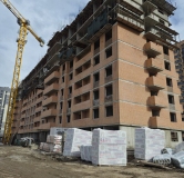 Ход строительства дома № 10 (5-7) в ЖК Смородина -