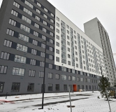 Ход строительства дома 1В в ЖК На Тенистой -