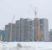 Ход строительства дома 75 в ЖК Радужные дворы -