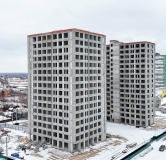 Ход строительства дома № 31, корпус 1 (ГП-2) в ЖК Свой -