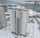 Ход строительства дома 7, строение 5 в ЖК КБС Берег -