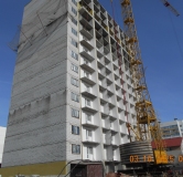 Ход строительства дома блок А в ЖК Перспектива -