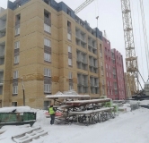 Ход строительства дома 16 в ЖК Радужный-2 -
