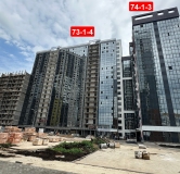 Ход строительства дома 73-1-4 в ЖК Компас -