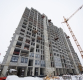 Ход строительства дома № 41 (ГП-1) в ЖК Умный квартал УНО -