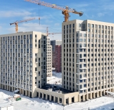 Ход строительства дома Процветающий (ГП-21) в Микрорайон Домашний -