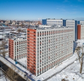 Ход строительства дома 9, строение 1 в ЖК Галактика -