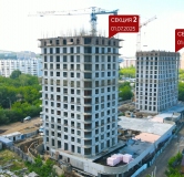 Ход строительства дома 1 в ЖК Бродский -