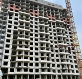 Ход строительства дома № 66, секция 2 в ЖК Титул -