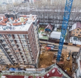 Ход строительства дома 6 в ЖК Элерон -