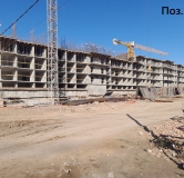 Ход строительства дома Позиция 5.1 в ЖК Октябрь парк -