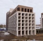 Ход строительства дома 1-4 в ЖК Зеленый Город -