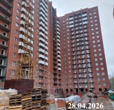 Ход строительства дома 72-74 в ЖК Новая Самара -