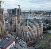 Ход строительства дома 1.1-1.4 в ЖК Теплые Кварталы -