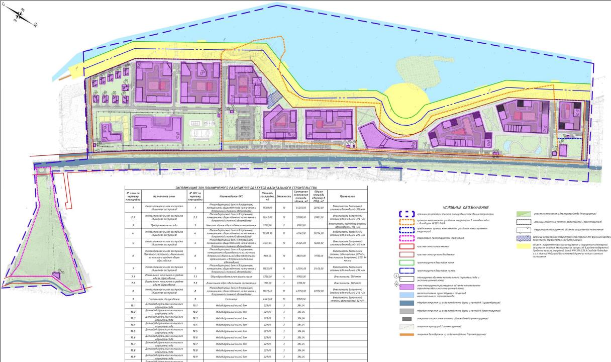Планировку ЖК с гостиницей на Гребном канале представили в Нижнем Новгороде - фото 1