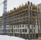 Ход строительства дома № 3 в ЖК Городские сады -