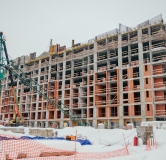 Ход строительства дома 3 в ЖК Окская Стрелка -