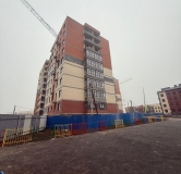 Ход строительства дома № 40У-4.1 в ЖК Вишневый сад -