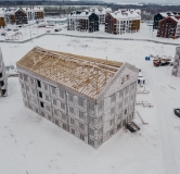 Ход строительства дома № 24 в Микрорайон Новая Жизнь - Ройка -