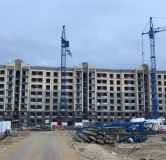 Ход строительства дома № 2, 1 этап в ЖК Ботаника Парк -