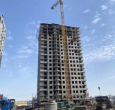 Ход строительства дома 7.5 в ЖК Паруса -