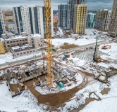 Ход строительства дома 5 в ЖК Univers (Универс) -
