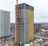 Ход строительства дома № 117, корпус 12 (4А) в ЖК Фатера -