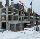 Ход строительства дома Корпус 1,2,3, 1 этап в ЖК Manzara Towers -
