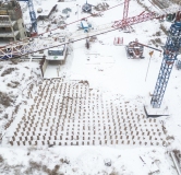 Ход строительства дома 2, корпус 4, 2 этап в ЖК Чижи -